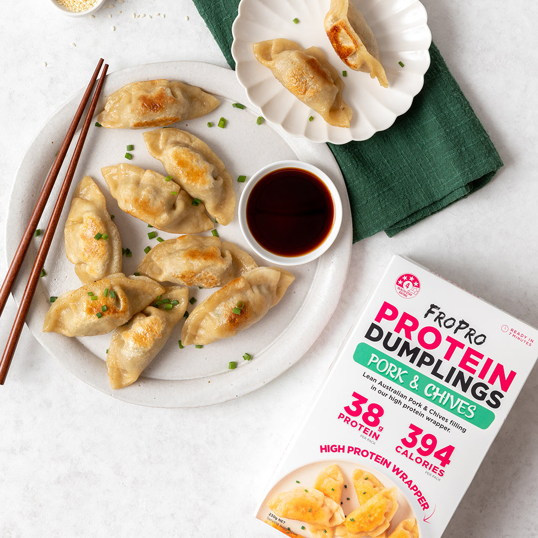 Pork & Chives Protein Dumplings