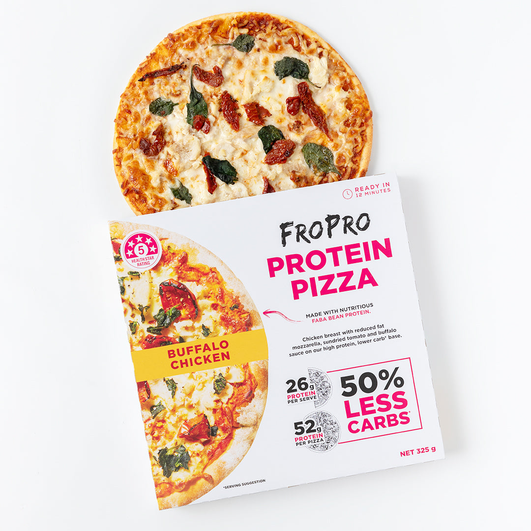 Buffalo Chicken Protein Pizza