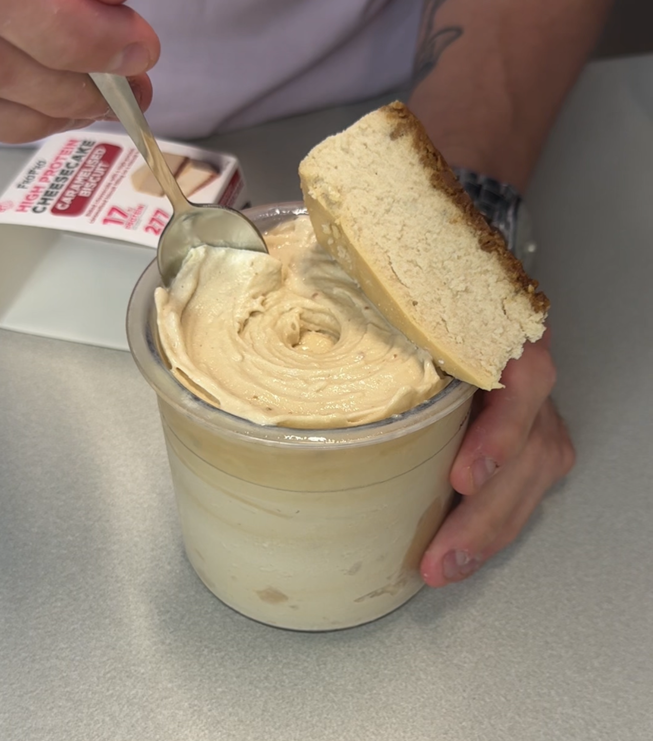 Caramelised Biscuit Cheesecake Ice Cream