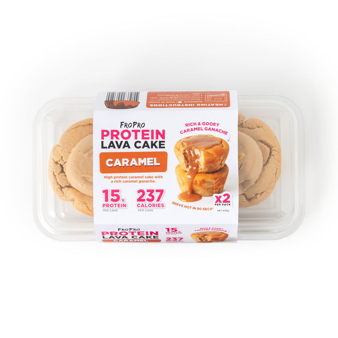 FroPro high protein Caramel Lava cakes