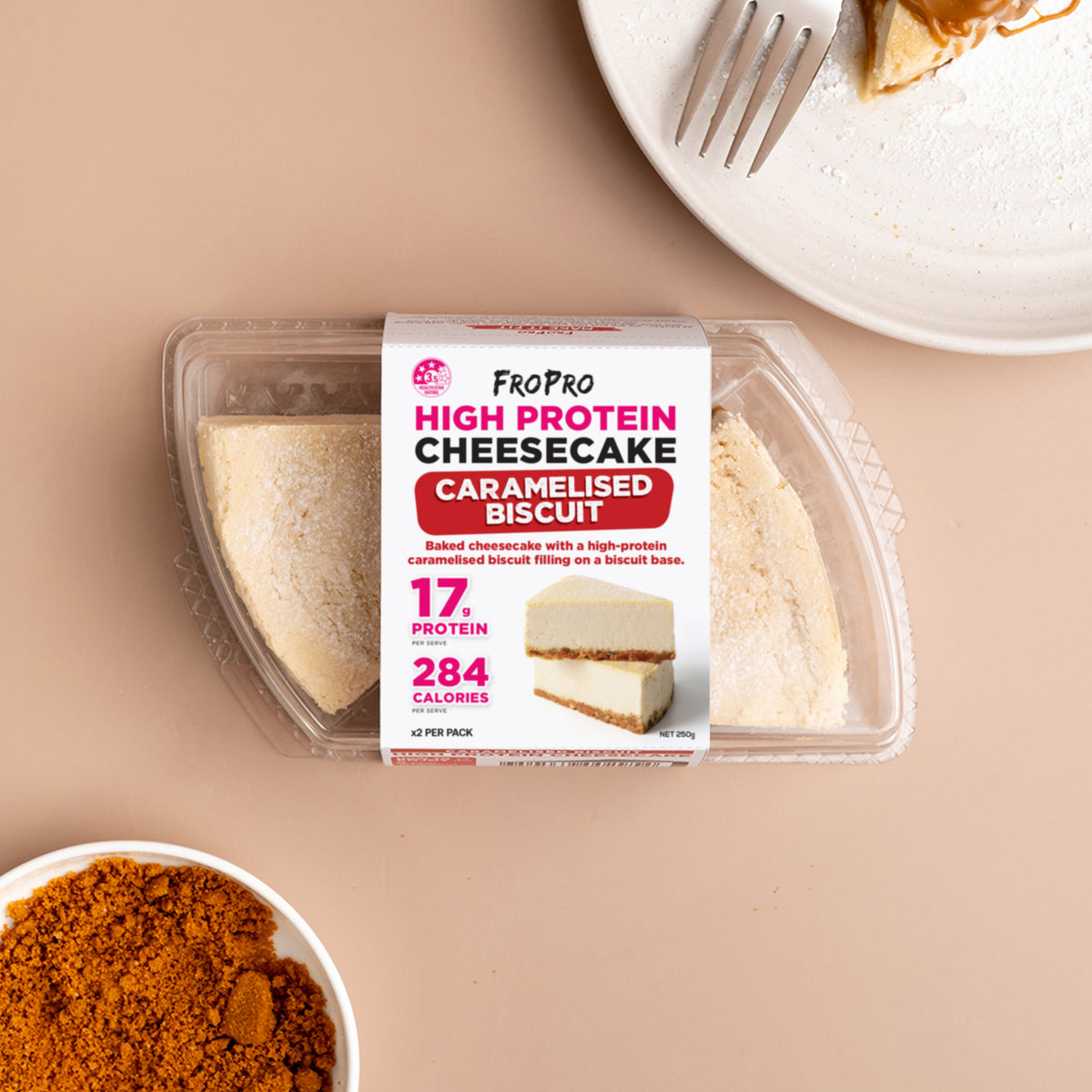 Caramelised Biscuit Cheesecake