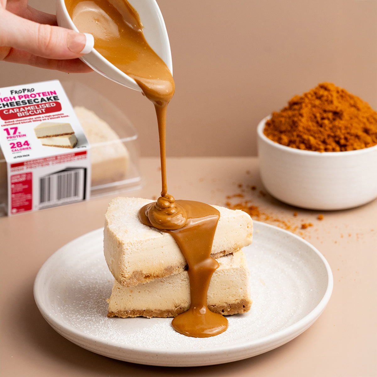 Caramelised Biscuit Cheesecake