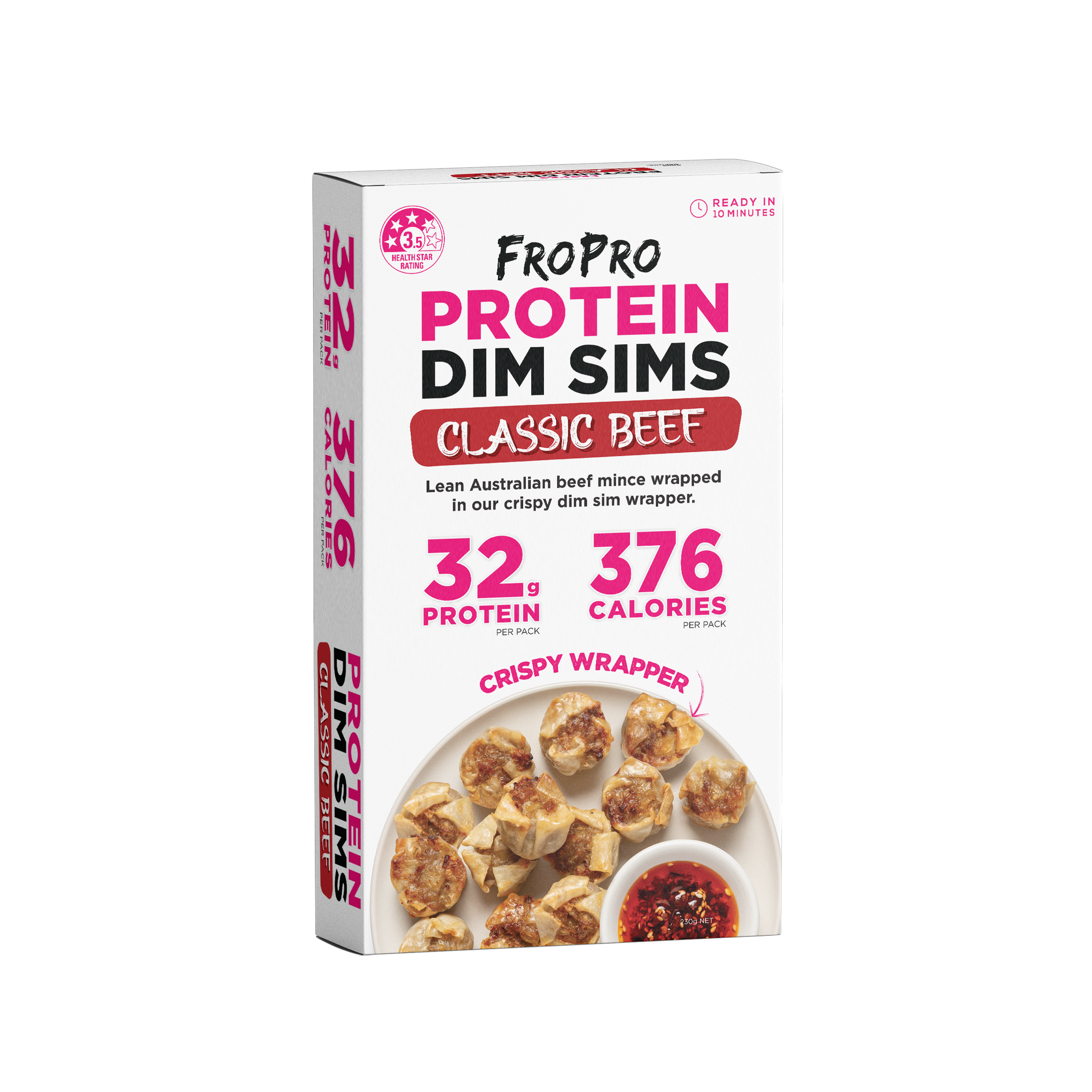 FroPro Protein Dim Sims - Classic Beef - render