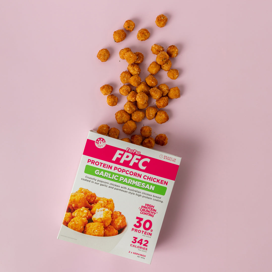 Garlic Parmesan - Popcorn Chicken - Serves two