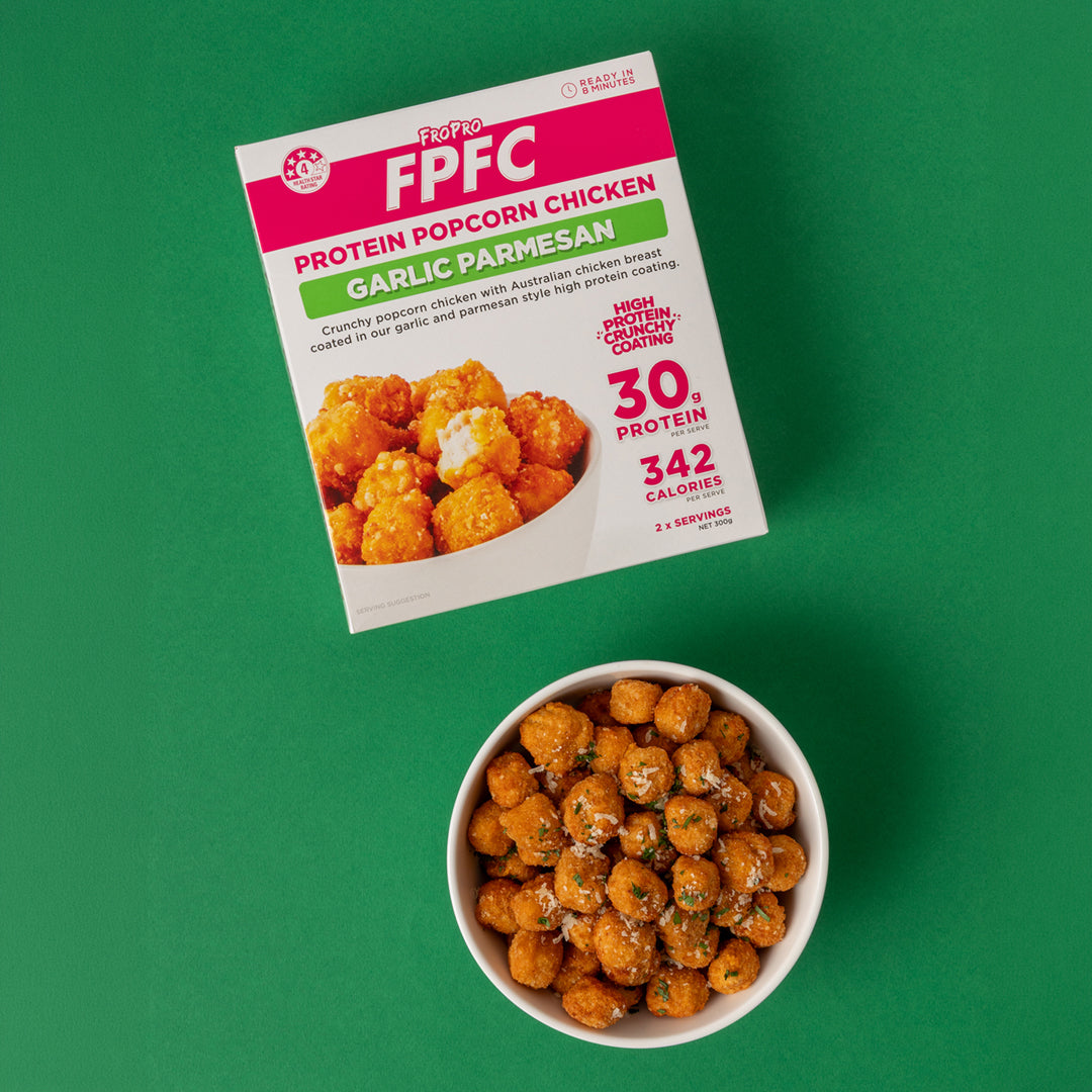 Garlic Parmesan - Popcorn Chicken - Serves two