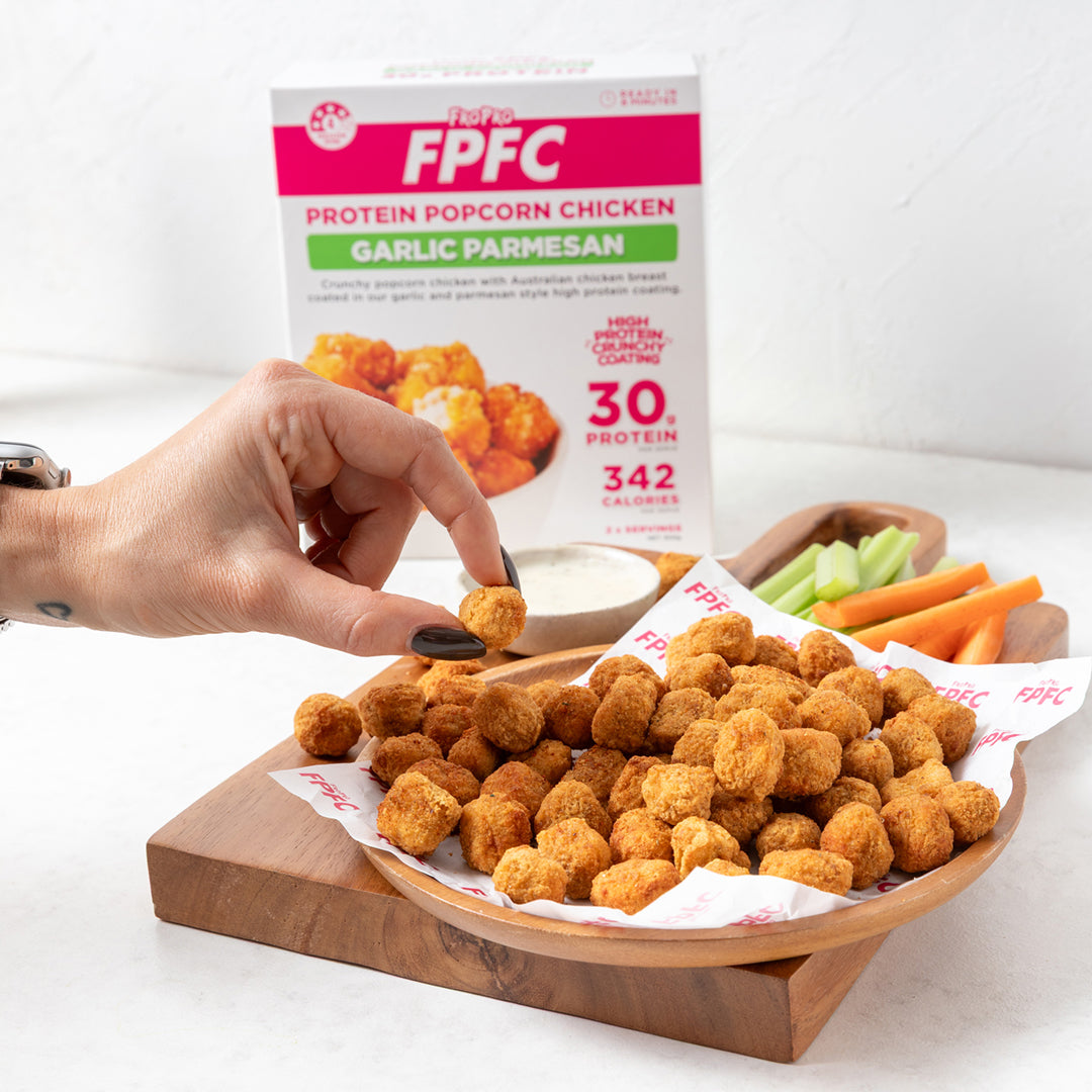 Garlic Parmesan - Popcorn Chicken - Serves two
