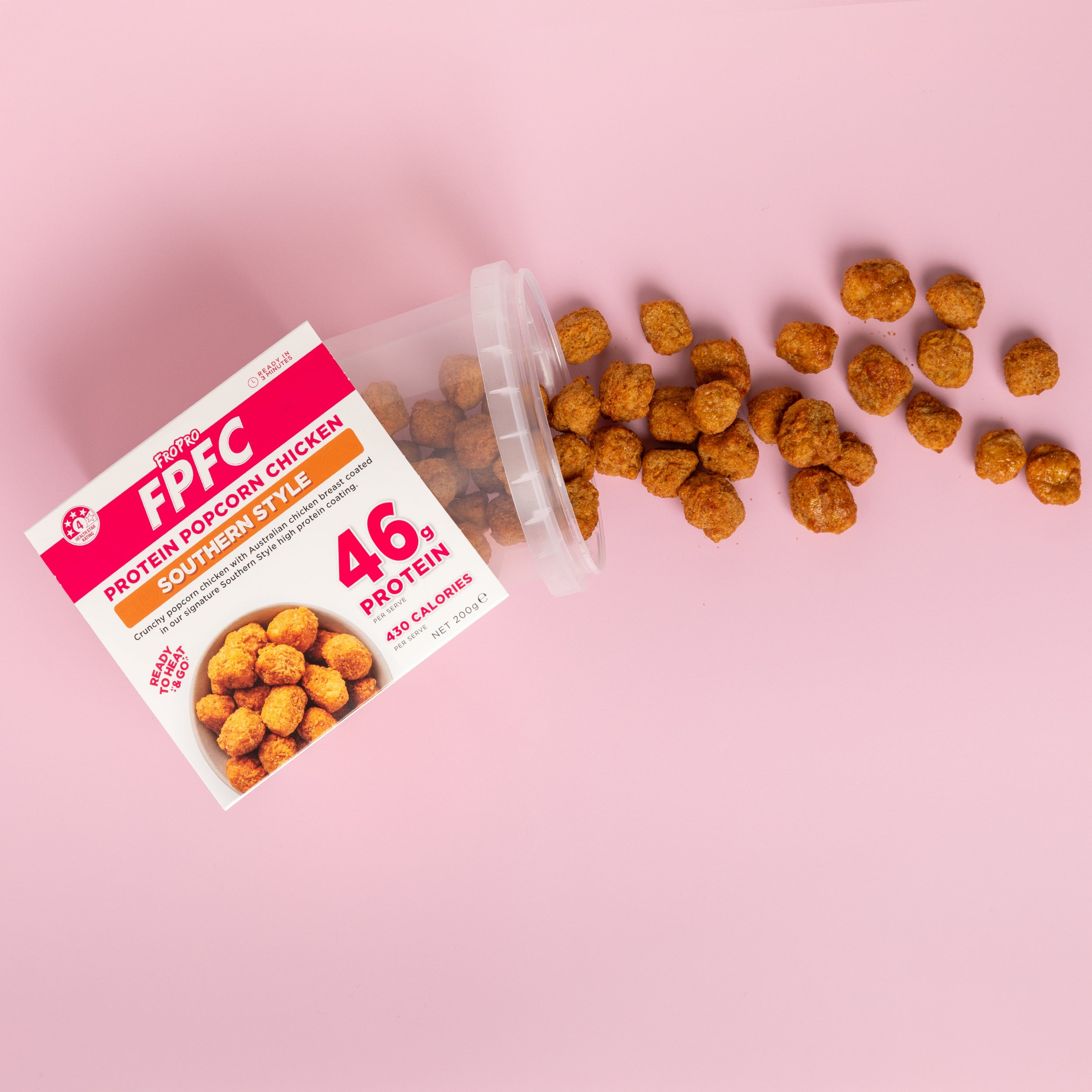 FroPro Protein Popcorn Chicken_Southern Style