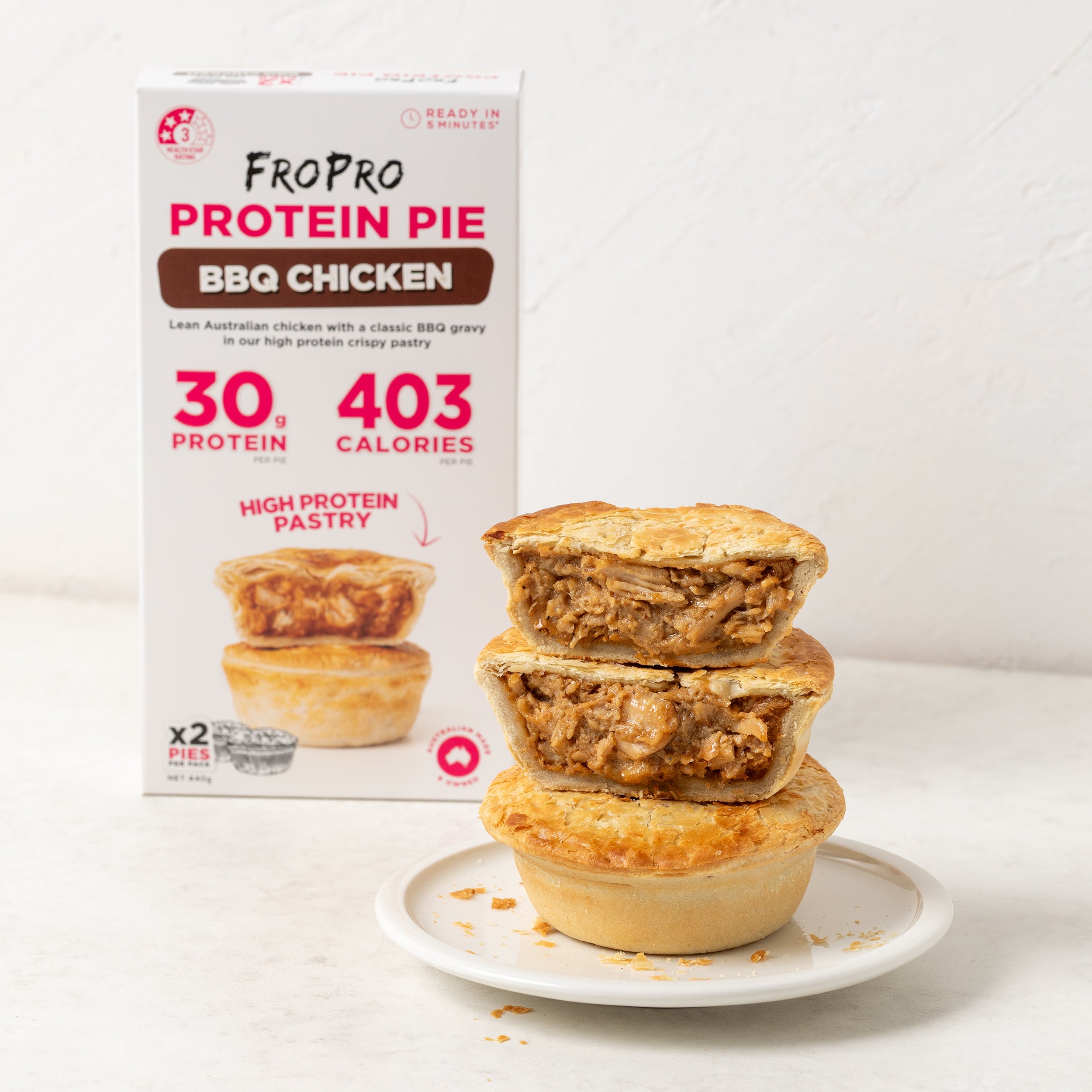 FroPro Protein Pie_BBQ Chicken