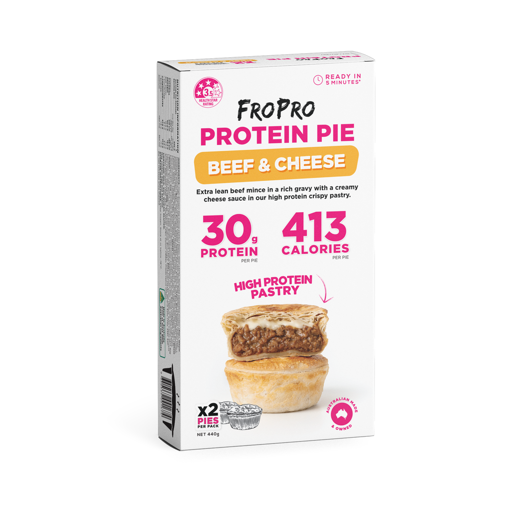 Fropro Fillet Beef and Cheese Protein Pie – FroPro