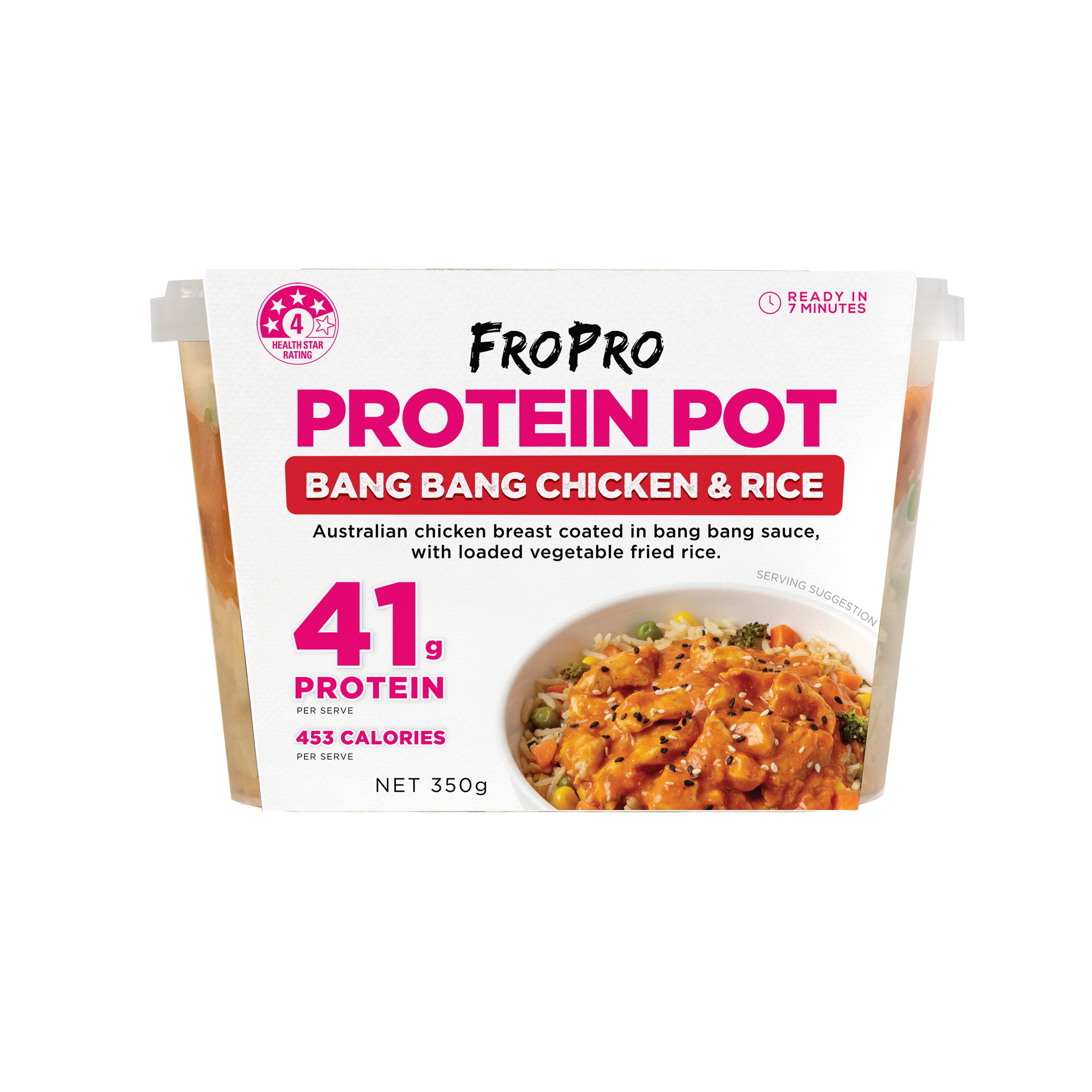 Bang Bang Chicken & Rice Protein Pot