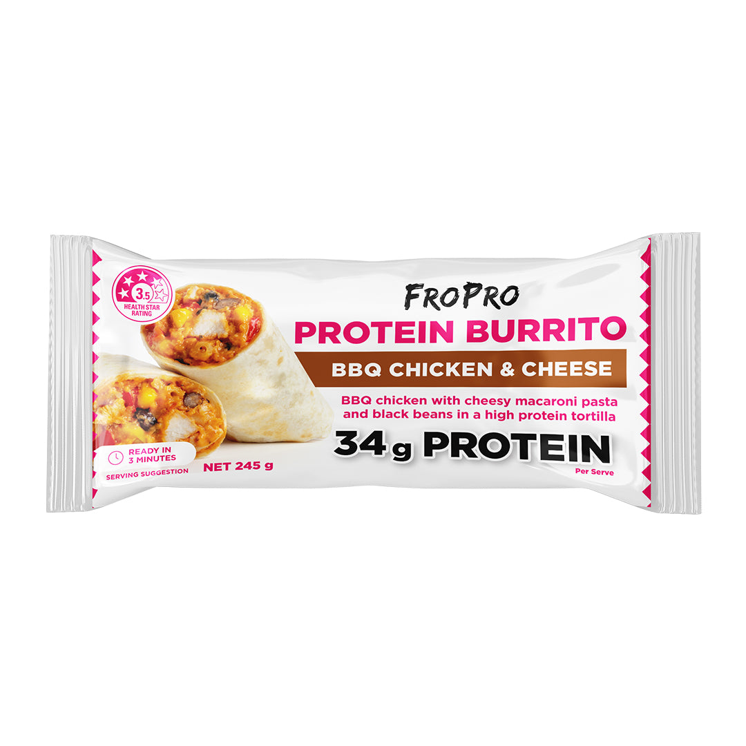 BBQ Chicken & Cheese Protein Burrito