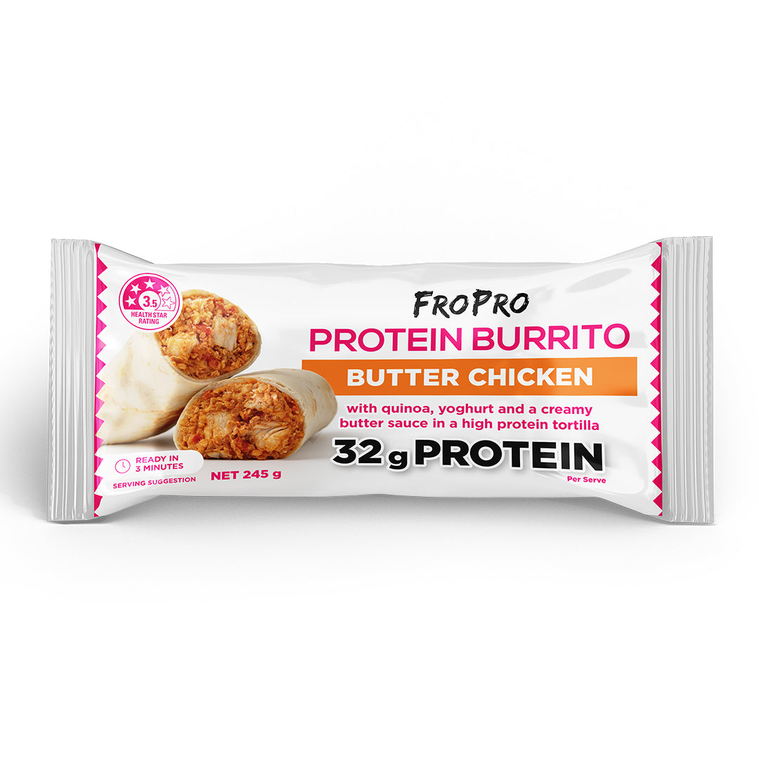 Butter Chicken Protein Burrito