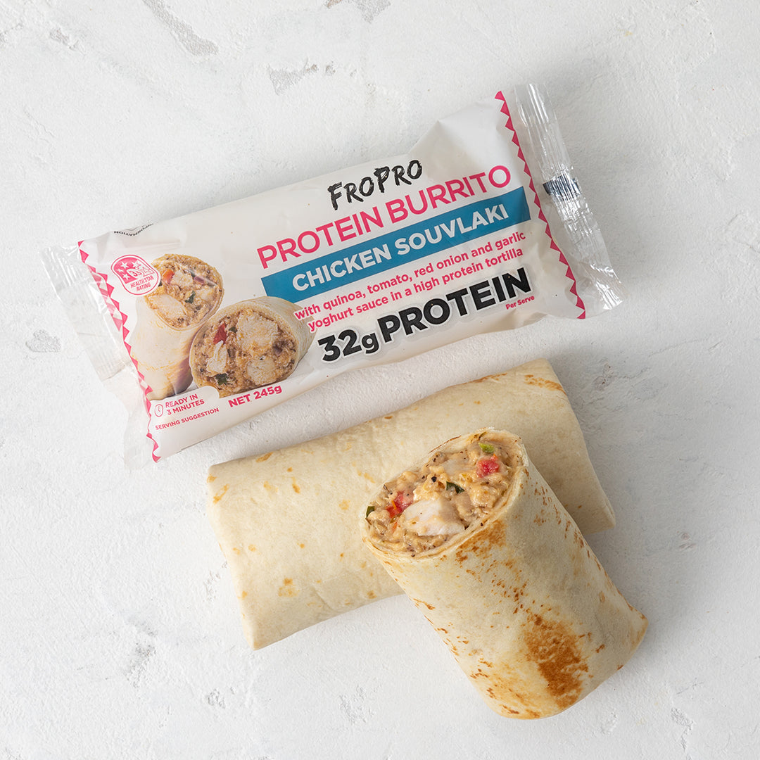 Chicken Souvlaki Protein Burrito
