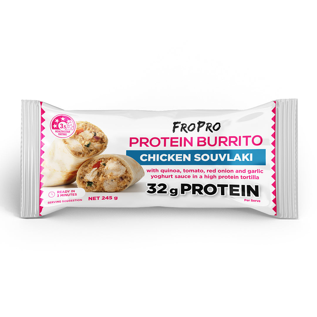 Chicken Souvlaki Protein Burrito
