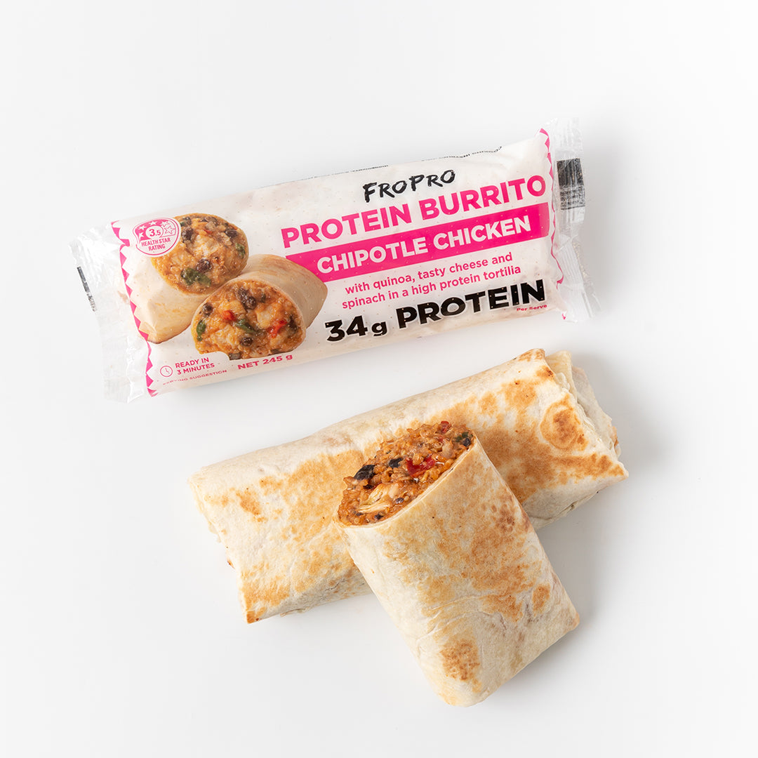 Chipotle Chicken Protein Burrito
