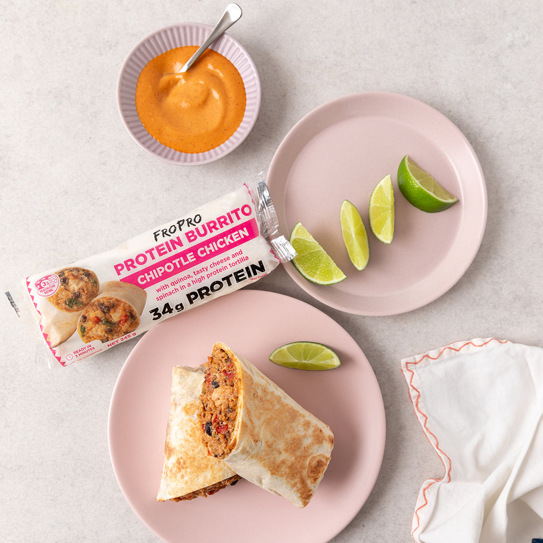 Chipotle Chicken Protein Burrito