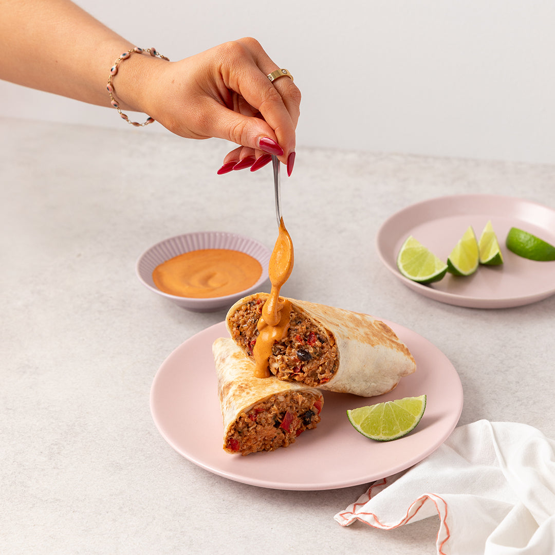 Chipotle Chicken Protein Burrito