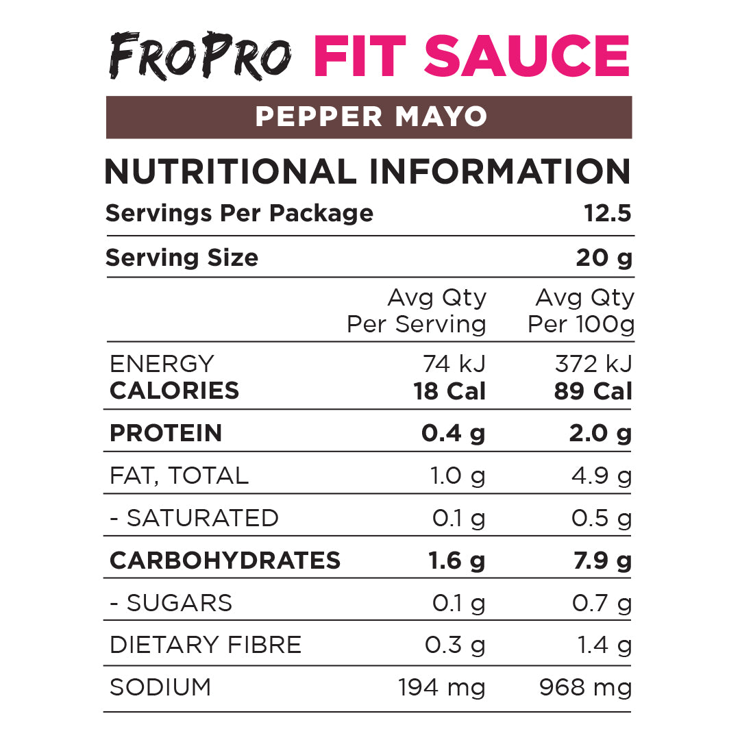 Pepper Mayo Fit Sauce