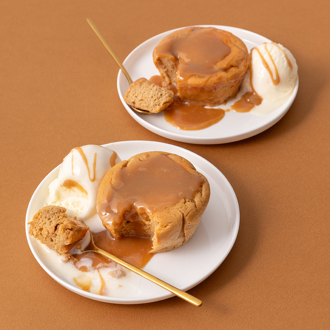 FroPro high protein Caramel Lava cakes