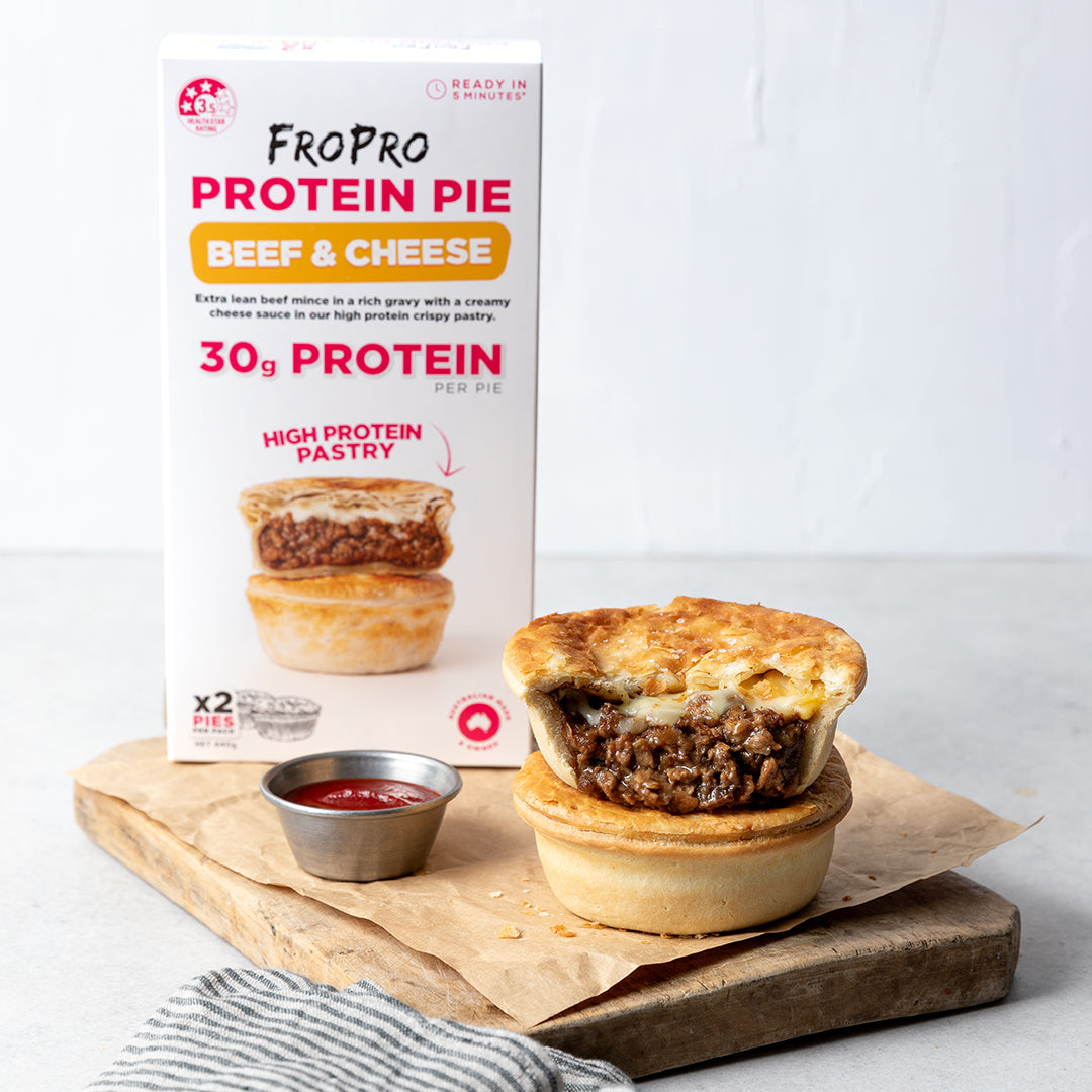 Beef and Cheese Protein Pie