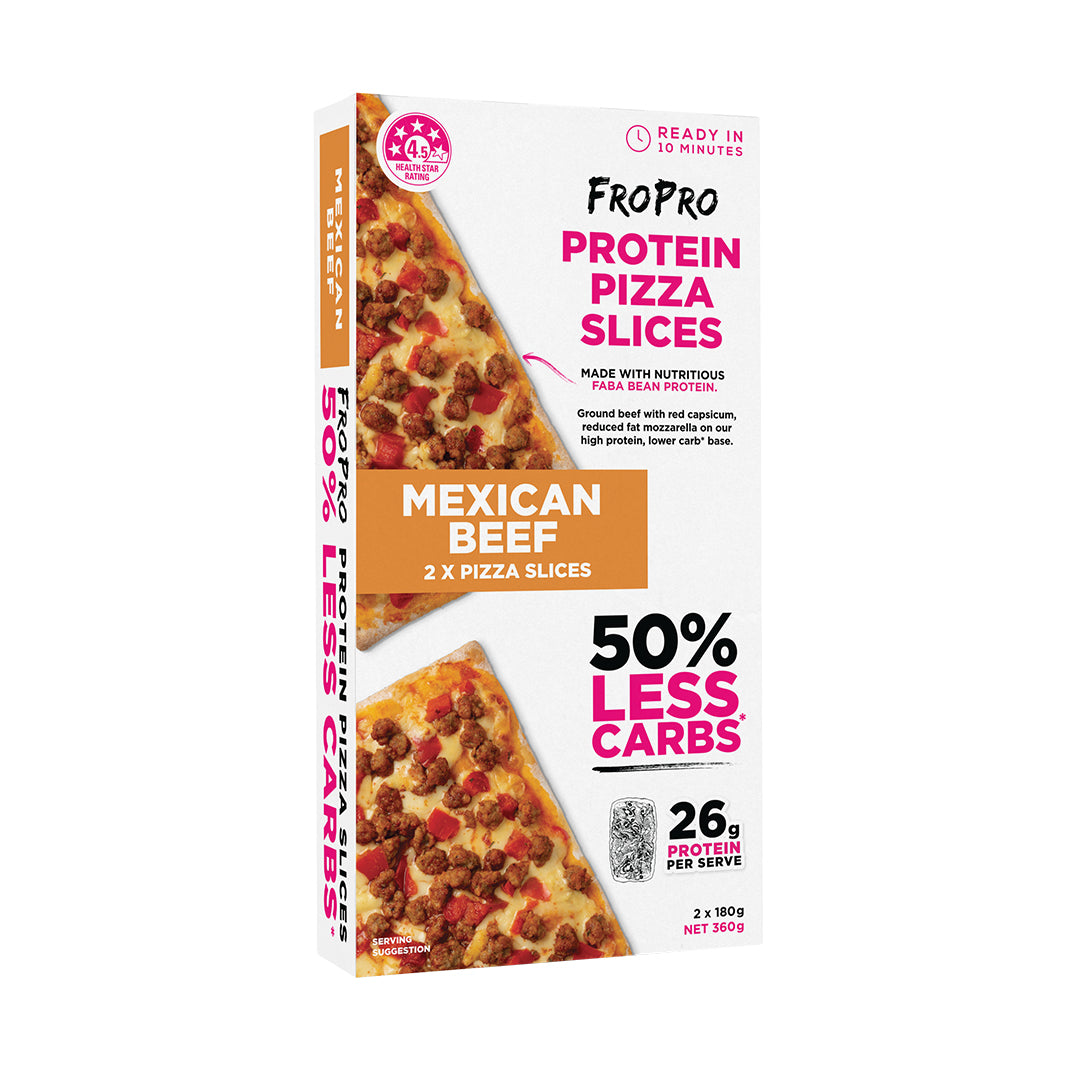 Mexican Beef Pizza Slices
