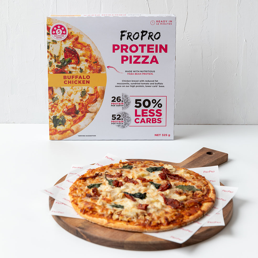 Buffalo Chicken Protein Pizza