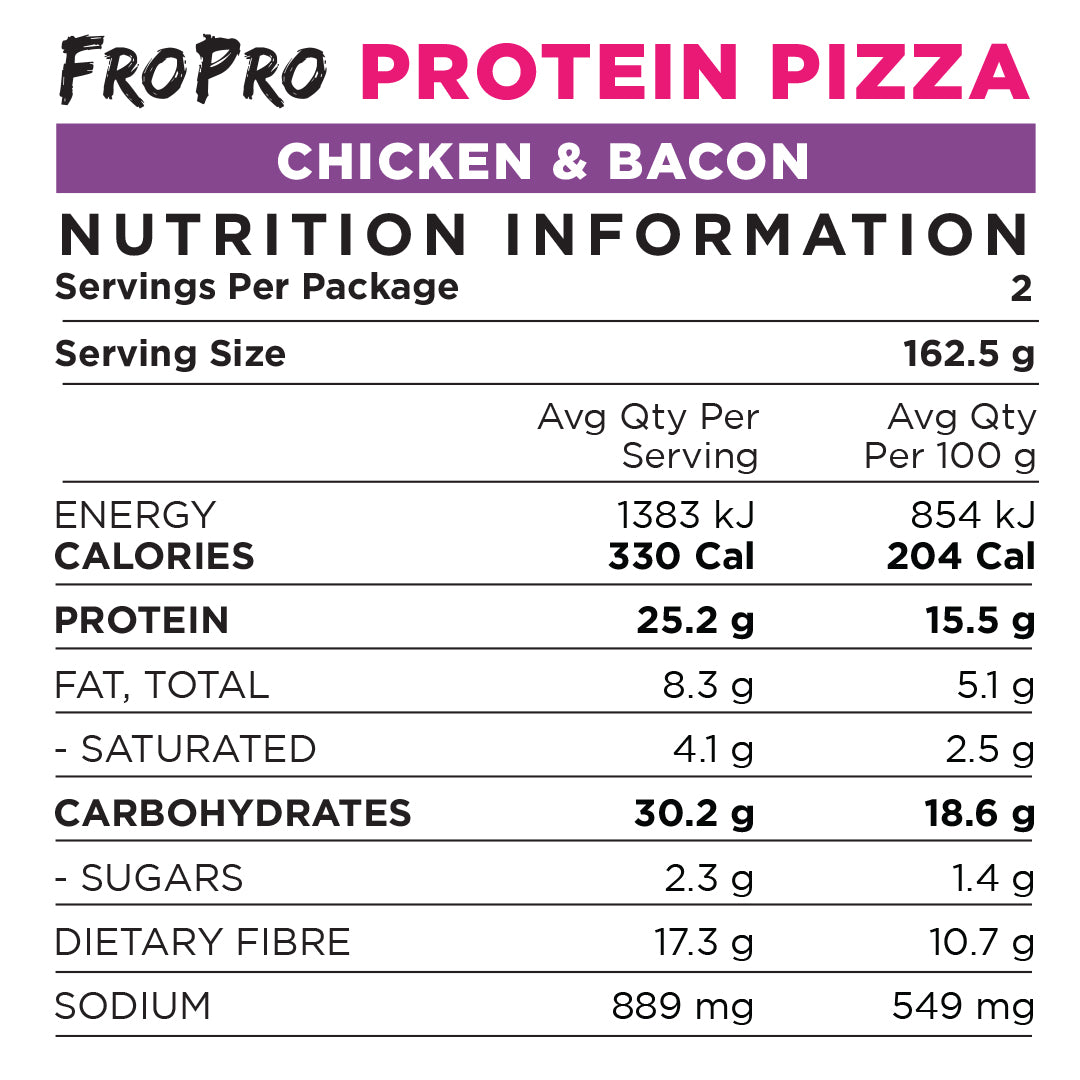 Chicken & Bacon Protein Pizza