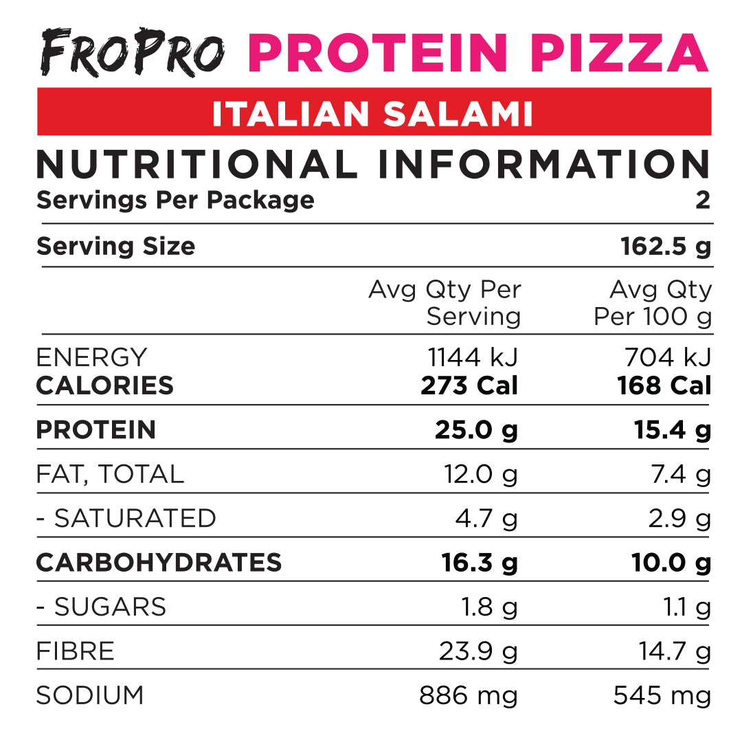 Italian Salami Protein Pizza