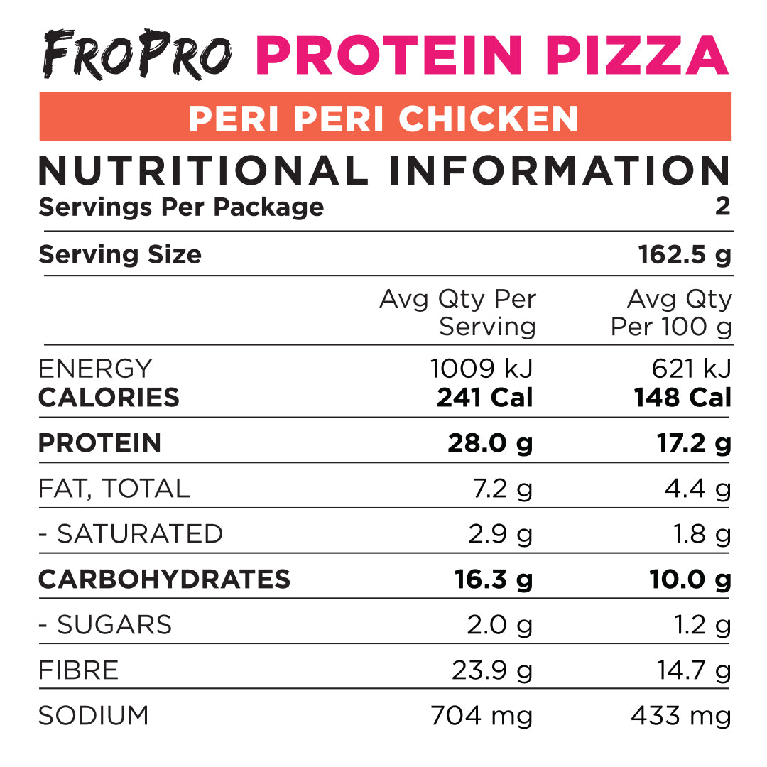 Peri Peri Chicken Protein Pizza