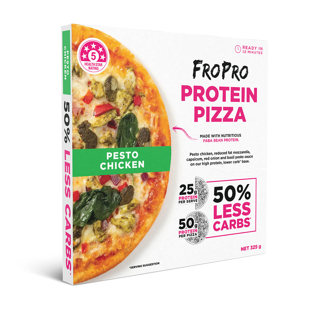 Pesto Chicken Protein Pizza