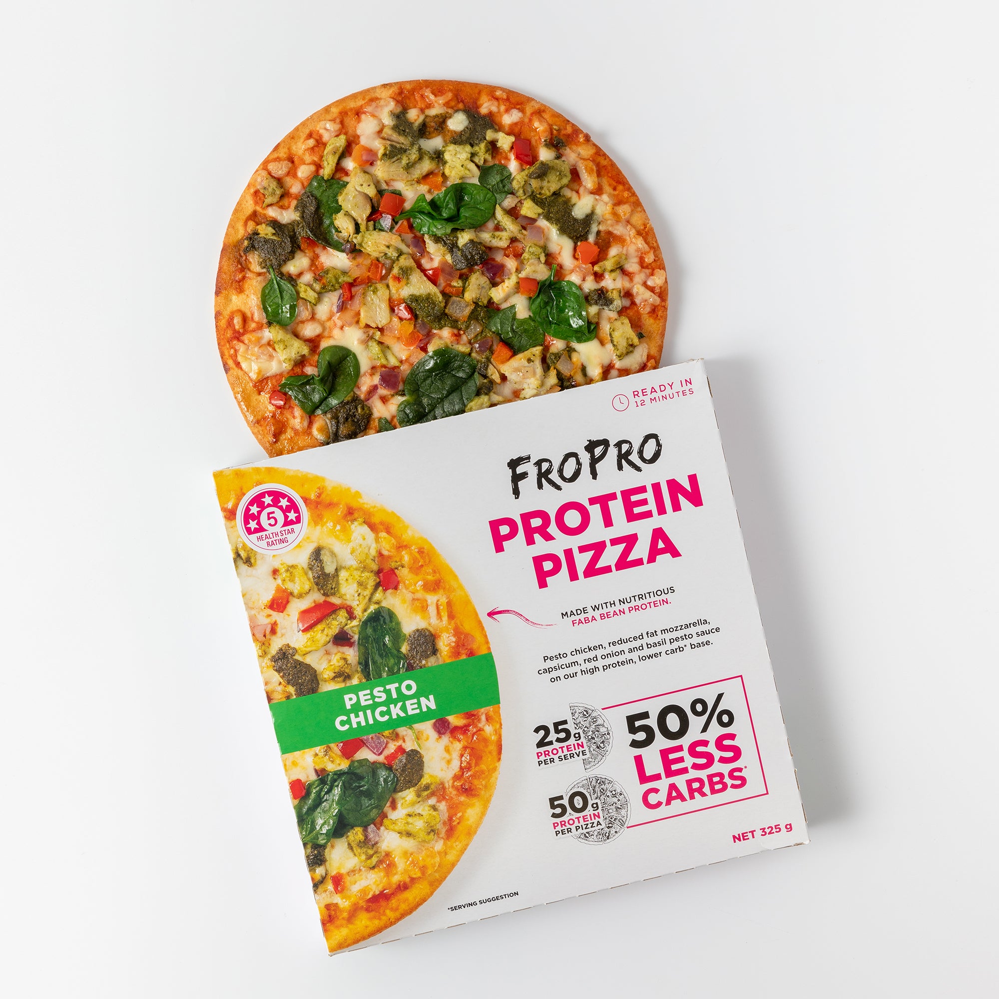 Pesto Chicken Protein Pizza