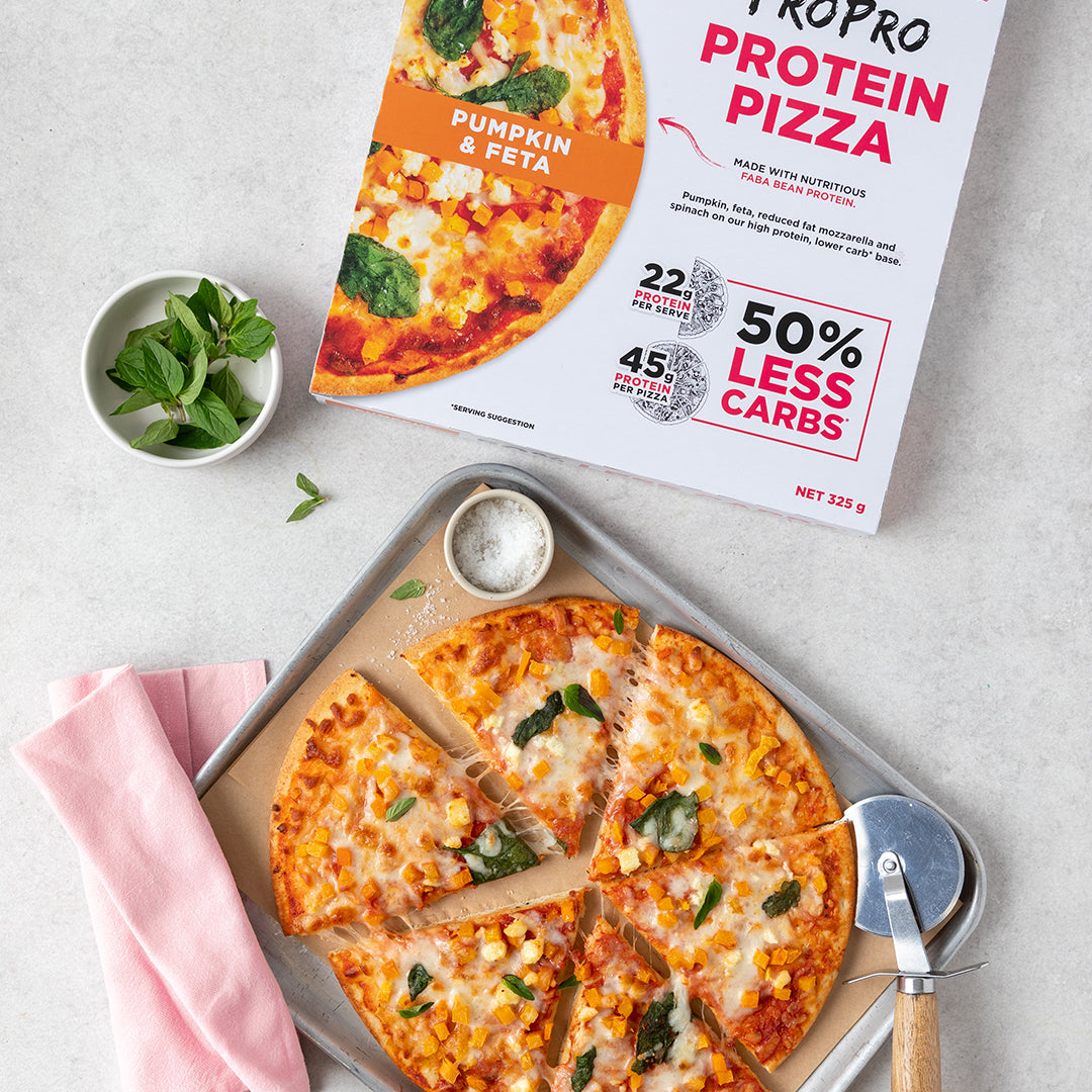 Pumpkin & Feta Protein Pizza
