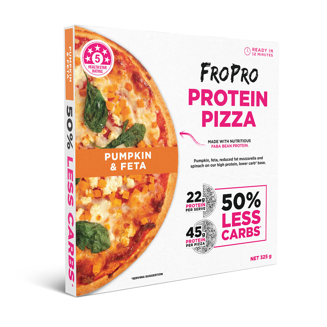 Pumpkin & Feta Protein Pizza
