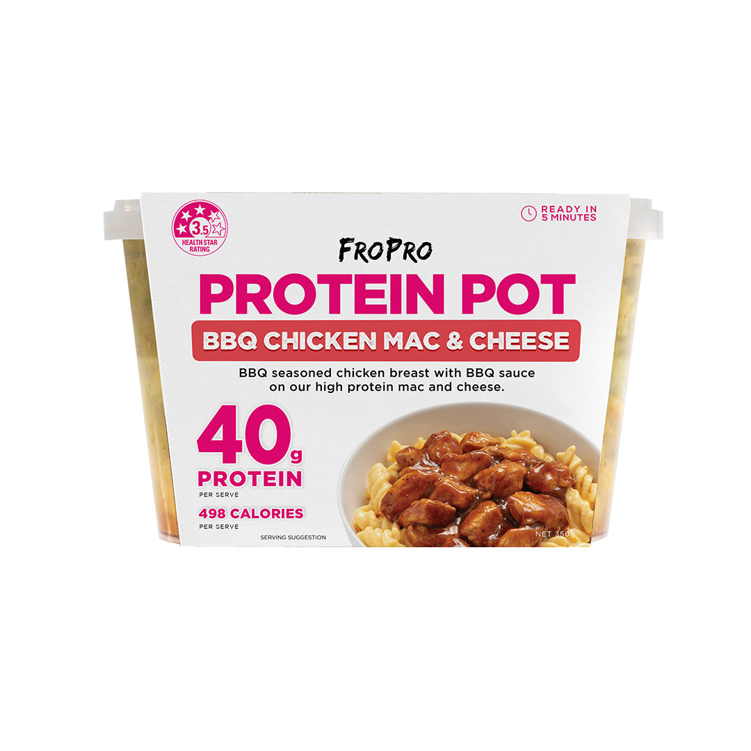 BBQ Chicken Mac & Cheese Protein Pot