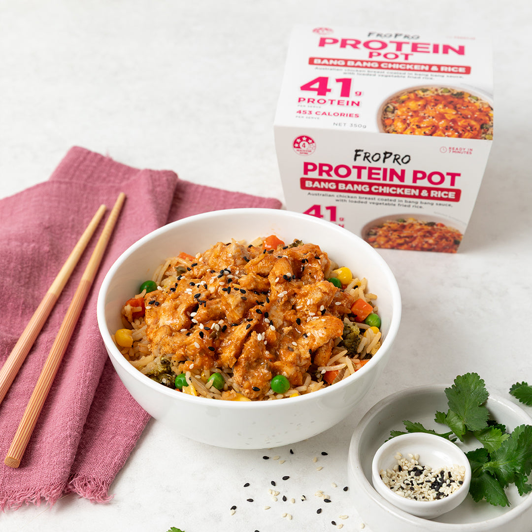Bang Bang Chicken & Rice Protein Pot