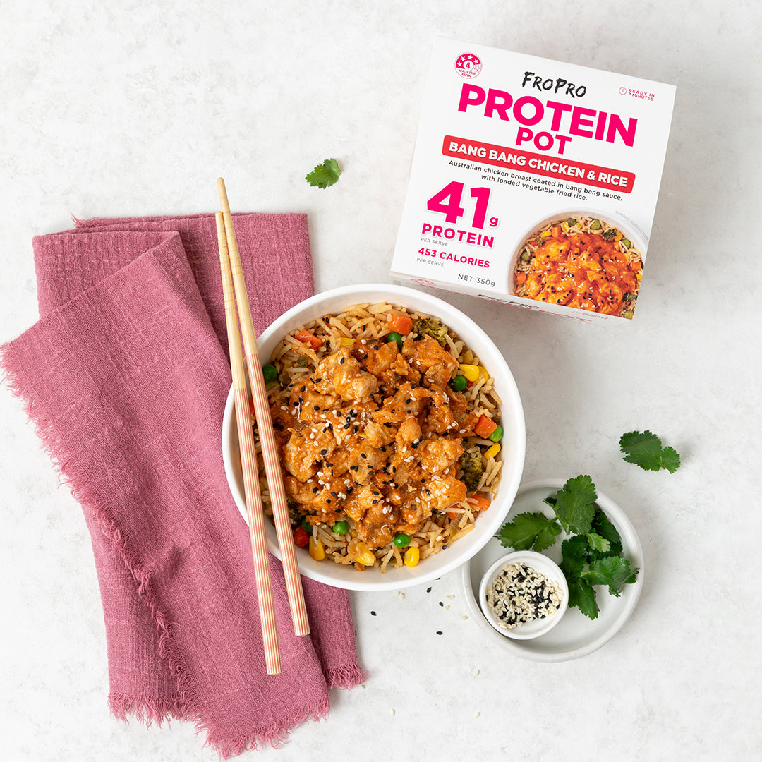 Bang Bang Chicken & Rice Protein Pot