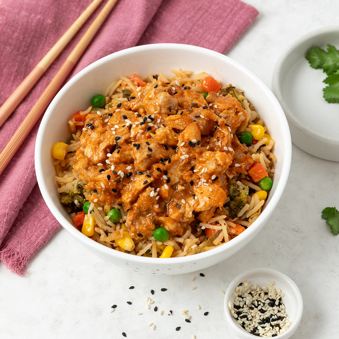 Bang Bang Chicken & Rice Protein Pot