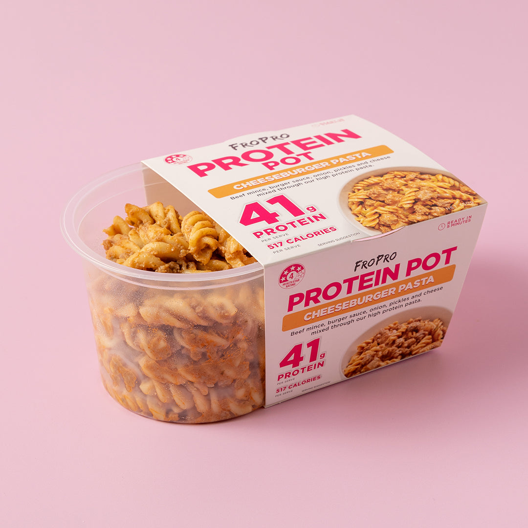 Cheeseburger Pasta Protein Pot