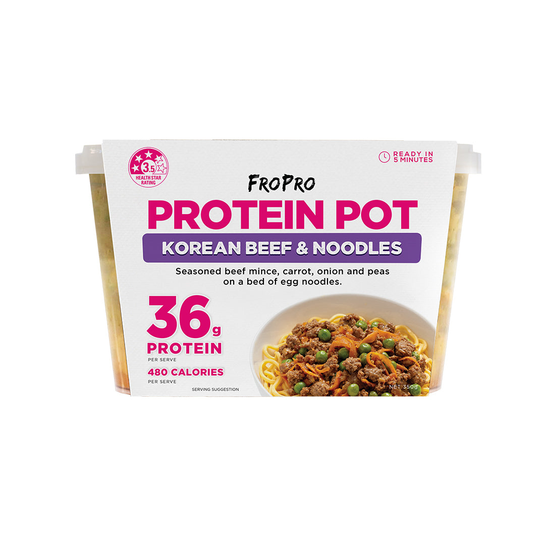 Korean Beef & Noodles Protein Pot