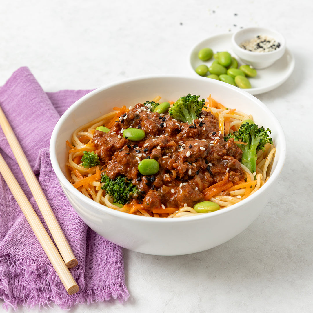 Korean Beef & Noodles Protein Pot