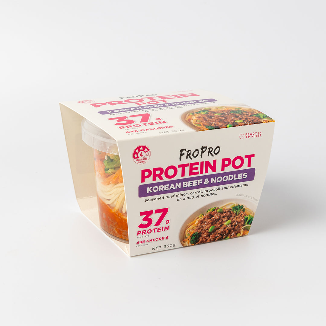 Korean Beef & Noodles Protein Pot