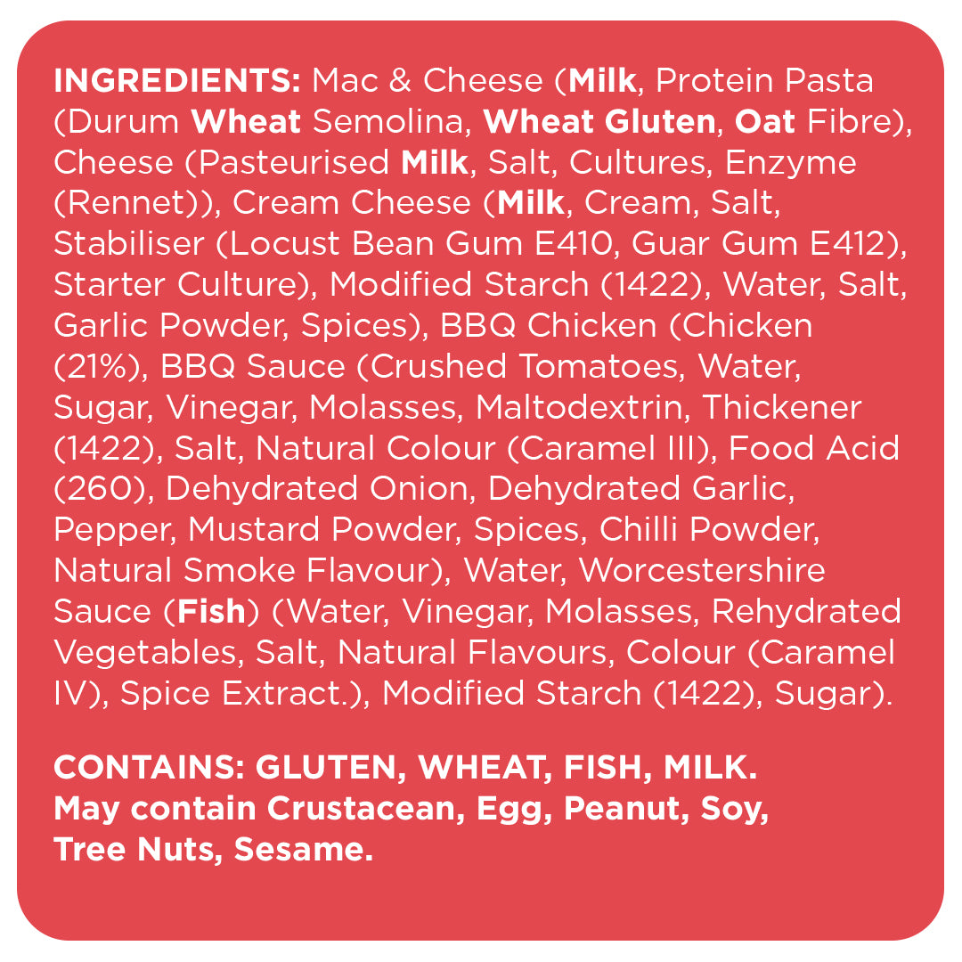 BBQ Chicken Mac & Cheese Protein Pot