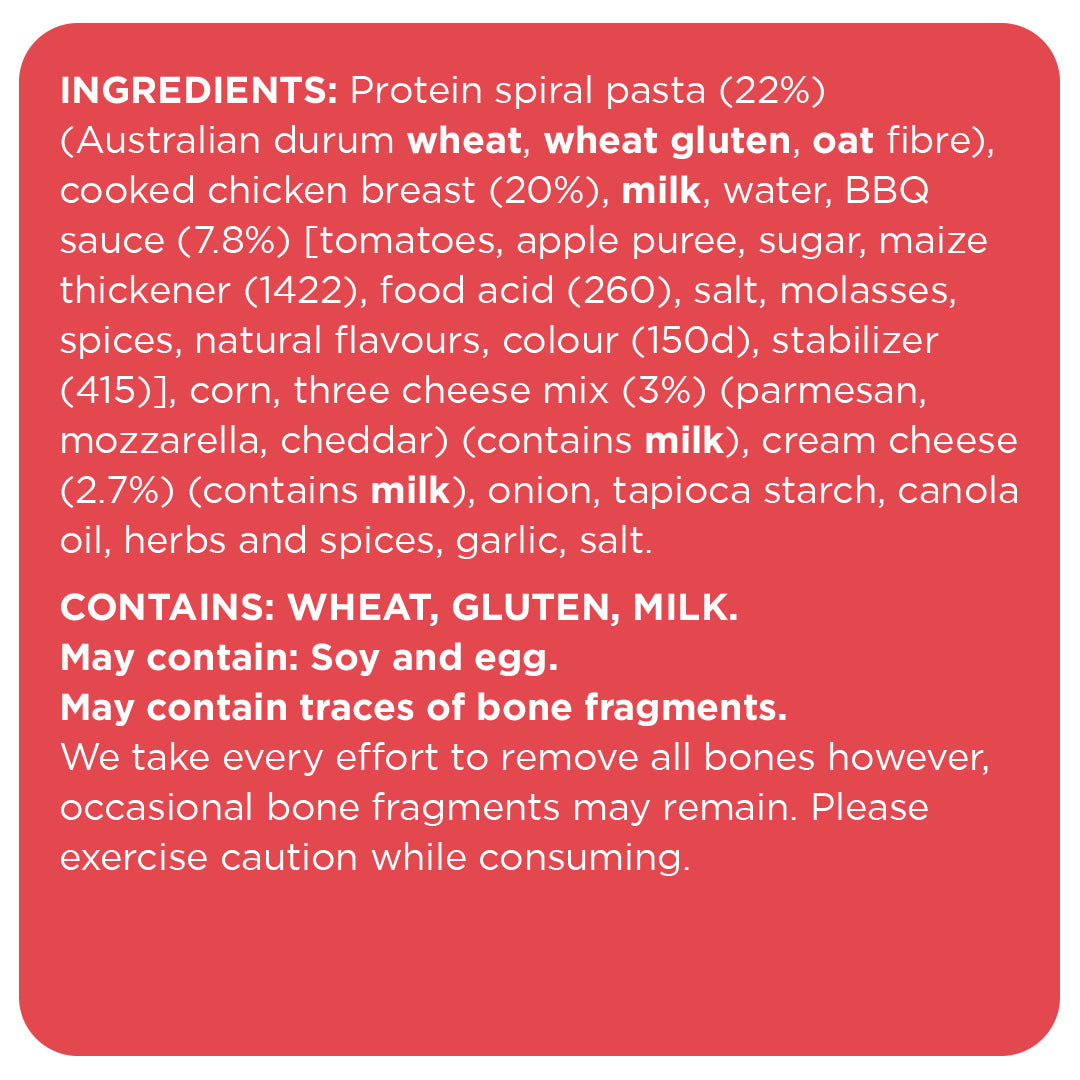 BBQ Chicken Mac & Cheese Protein Pot