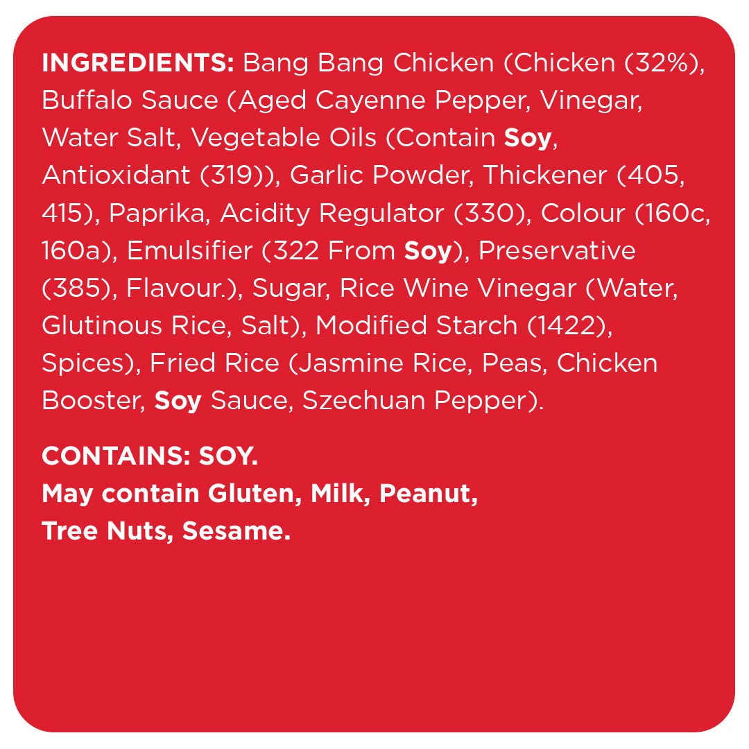 Bang Bang Chicken & Rice Protein Pot