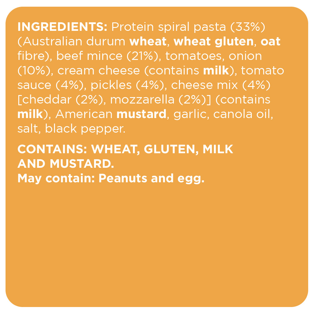 Cheeseburger Pasta Protein Pot