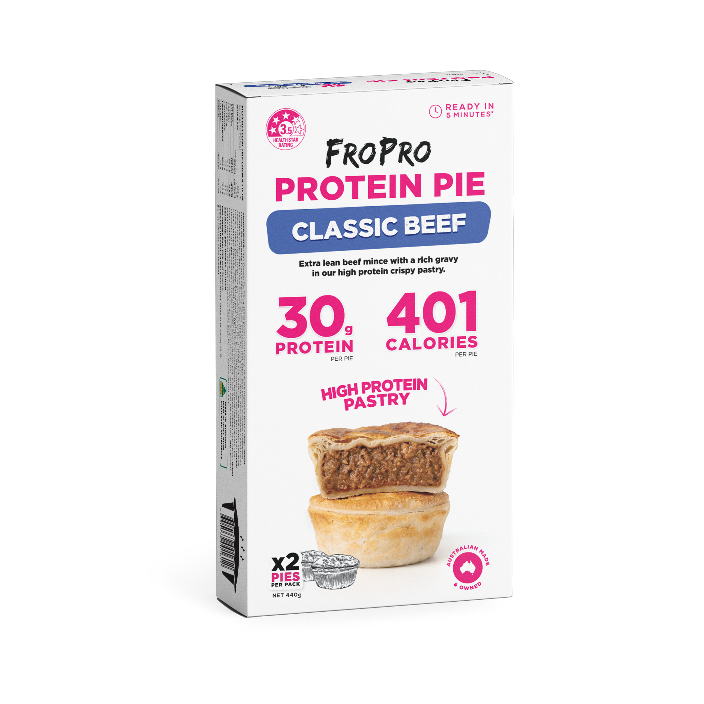 Classic Beef Protein Pie