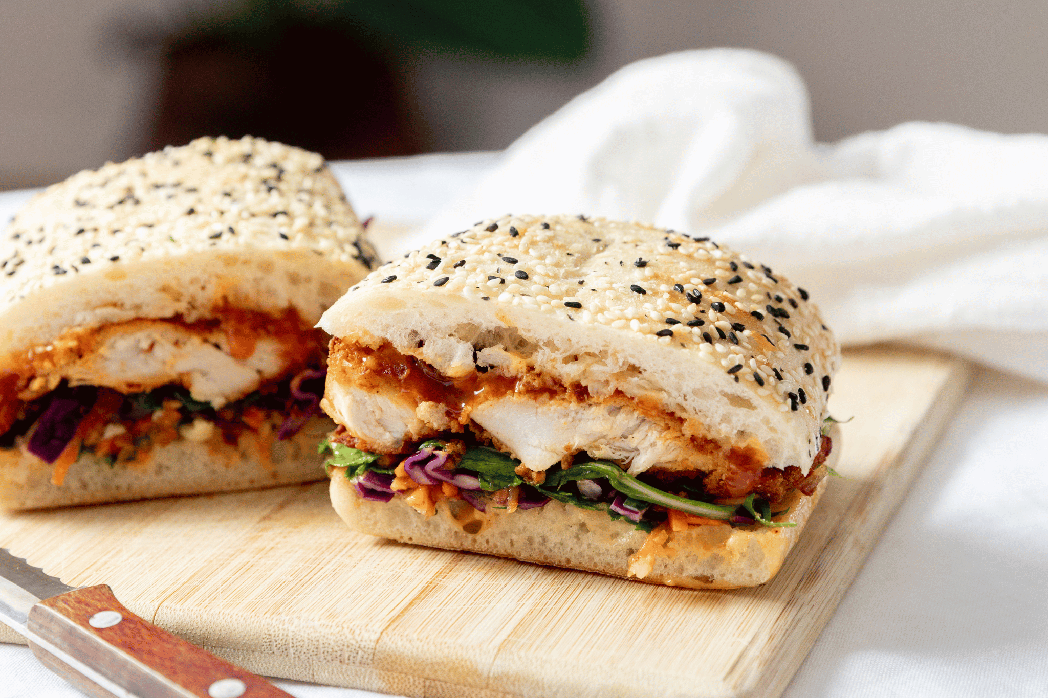 High Protein FPFC Sandwich with Loaded Thai Slaw - FroPro News, Blogs & Recipes